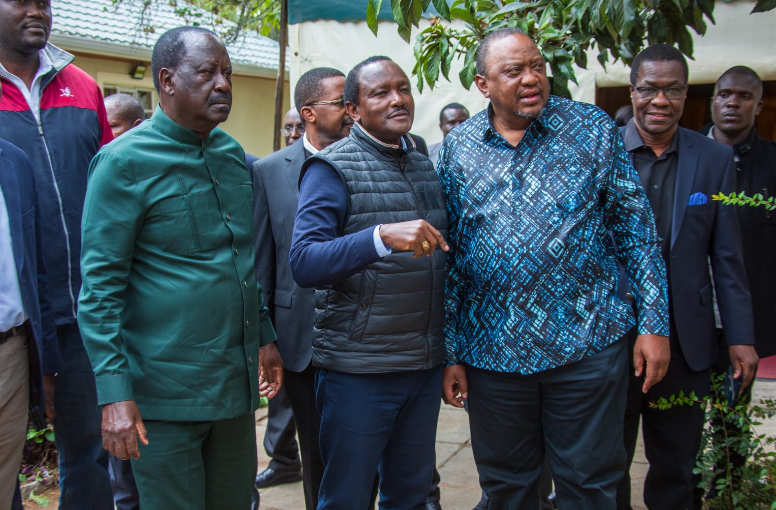 Uhuru allegedly held two meeting to scuttle bi-partisan talks reports.