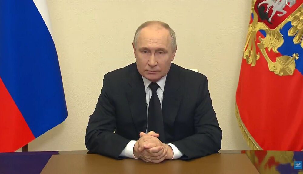 The Russian President breaks silence after the ISIS attack.