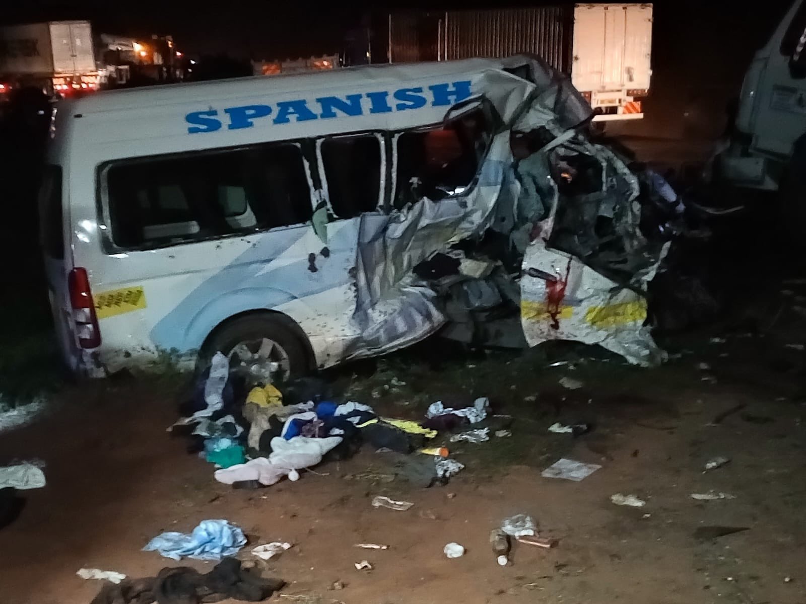 Fatal Highway Crash Sparks Safety Debate: 12 dead, scores injured.