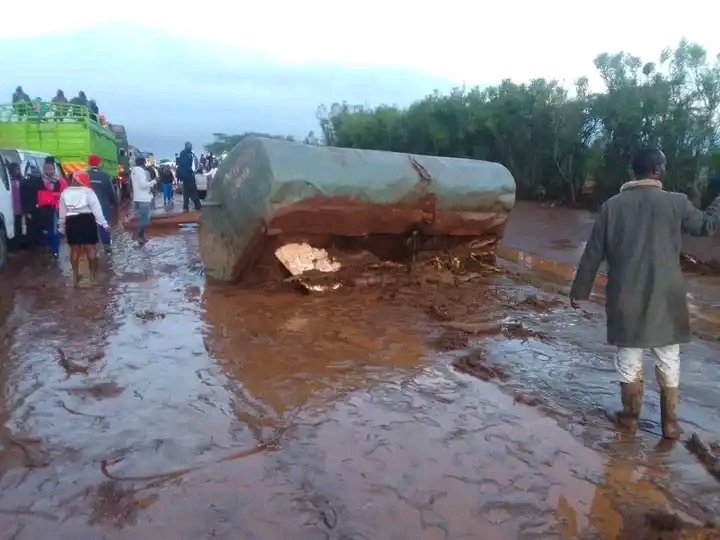 Dozens Feared death as Mai Mahiu Dam Burst Causing Devastation