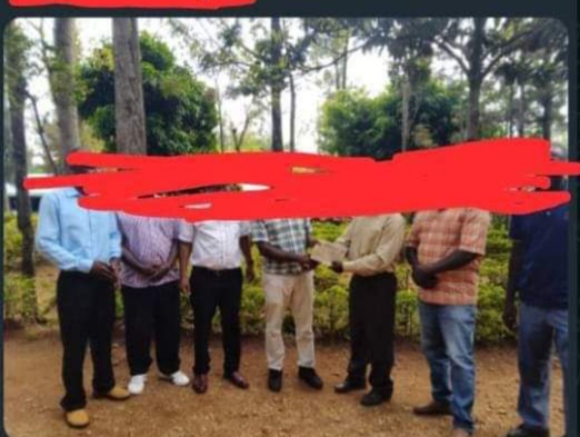 TSC on the spot after MP is captured distributing PnP letters to unemployed teachers.