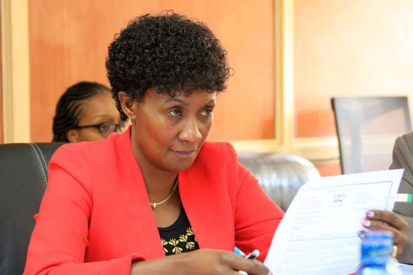 TSC CEO Nancy Macharia in hot soup after MP were captured distributing PNP Letters in Kisii.