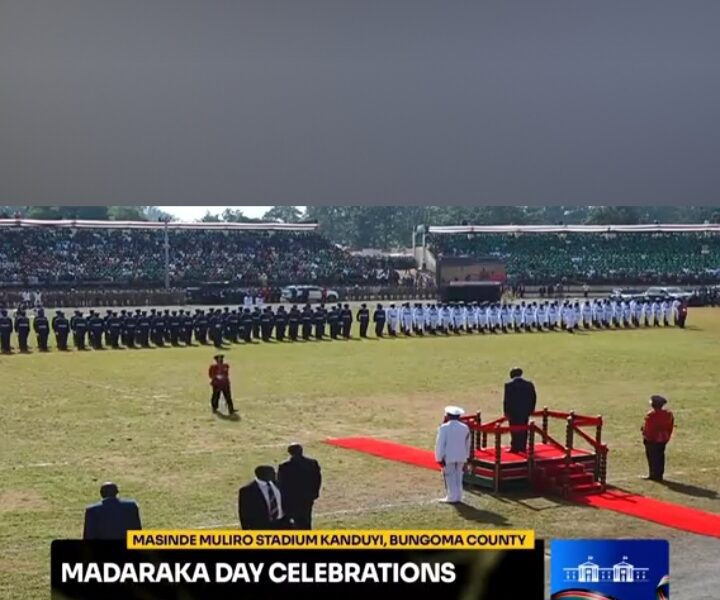 Kenya Celebrates 61st Madaraka Day at Masinde Murilo Stadium with President William Ruto Leading the Commemorations