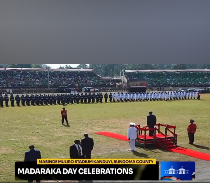 Kenya Celebrates 61st Madaraka Day at Masinde Murilo Stadium with President William Ruto Leading the Commemorations