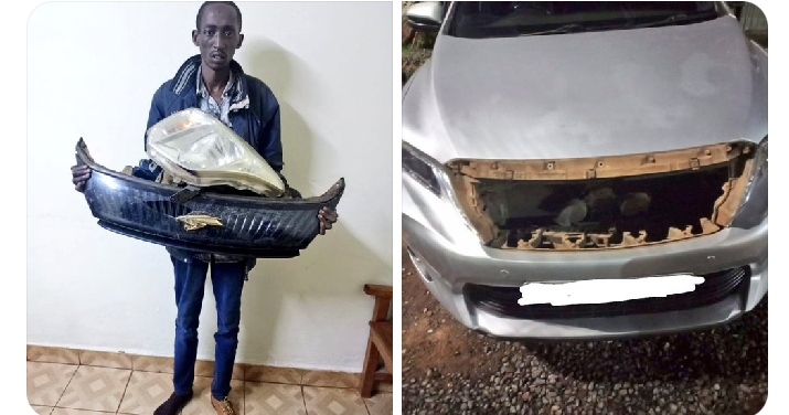 Notorious Motor Vehicle Vandal Arrested in Kiamumbi Sting Operation.