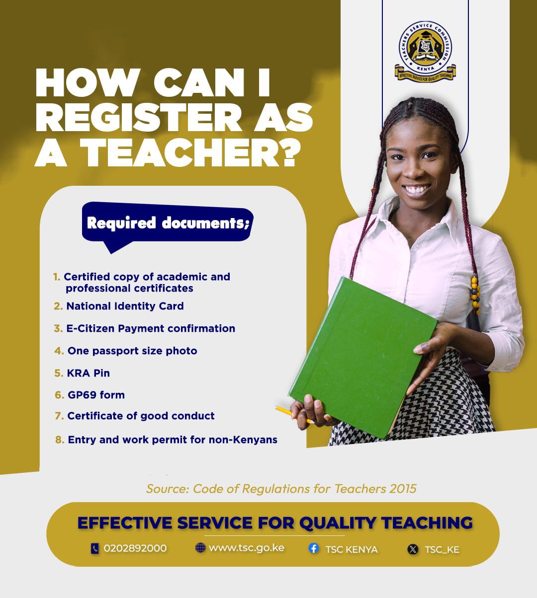 How to Register as a Teacher in Kenya: A Step-by-Step Guide