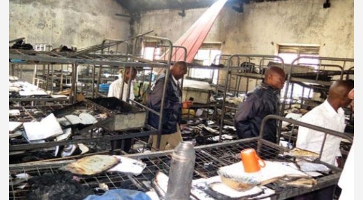 Students Razes Dormitory After Headteacher Chased Striking KUPPET officials Amid Teachers' Strike.