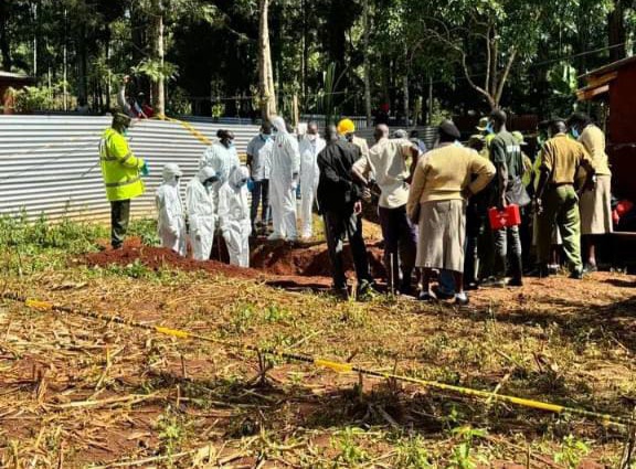 Forensic Experts Arrive at Suspected Mass Grave in Kiminini, Trans Nzoia