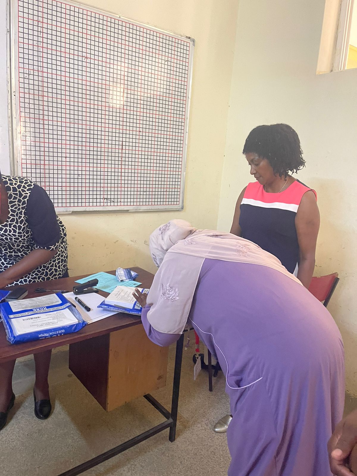 TSC CEO Dr. Nancy Macharia Oversees Day 3 of KCSE as Chemistry Paper 2 Kicks Off at Hassan Joho Secondary School, Mombasa