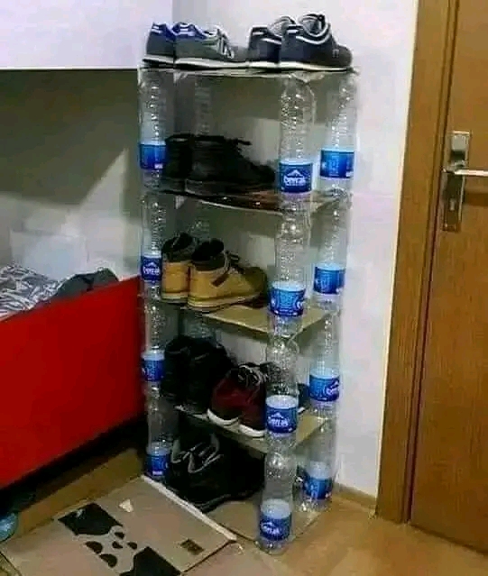 Nyeri Teacher Turns Plastic Bottles into Stylish Shoe Racks