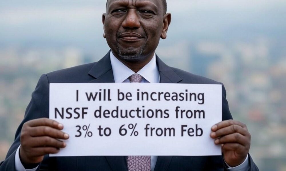 NSSF New Rates: Kenyan Employees to Face Higher Deductions Starting February 2025