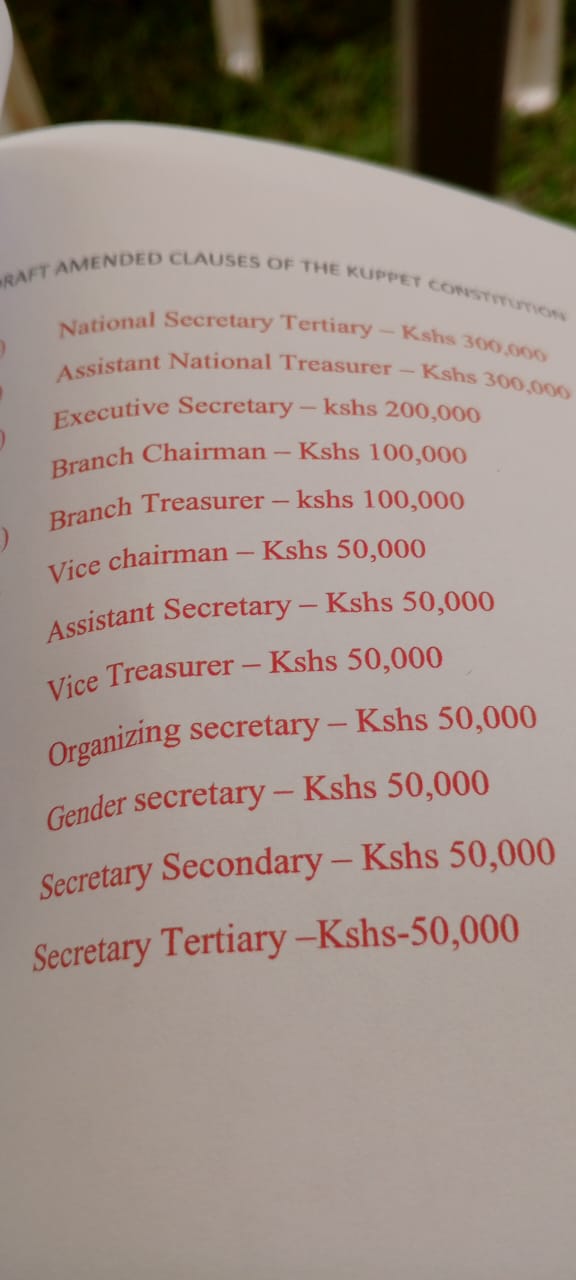 Outrage Erupts Over KUPPET's New Payment Rates