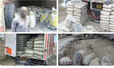 13 Arrested in Crackdown on Illegal Cement Trade in Kenya