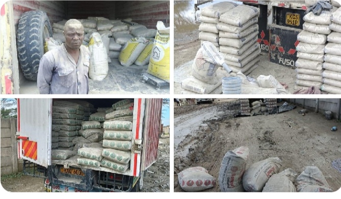 13 Arrested in Crackdown on Illegal Cement Trade in Kenya