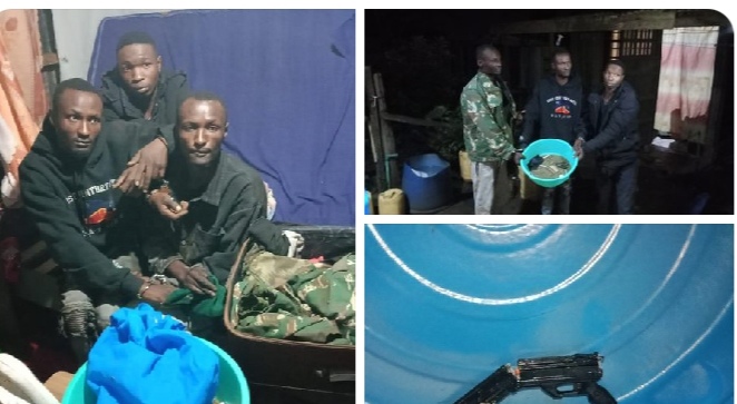 DCI Kenya Arrests Three Over Government Stores and Fake Firearm