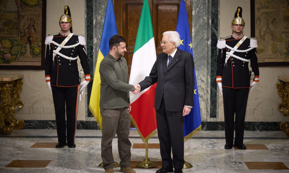 Zelenskyy’s Bold Statement After Meeting Italy’s President