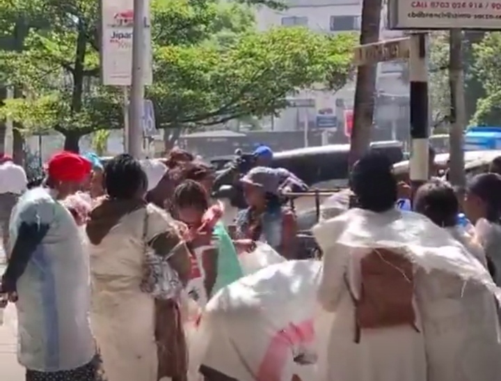 Women in Sacks Protest in Nairobi Over Rising Abductions