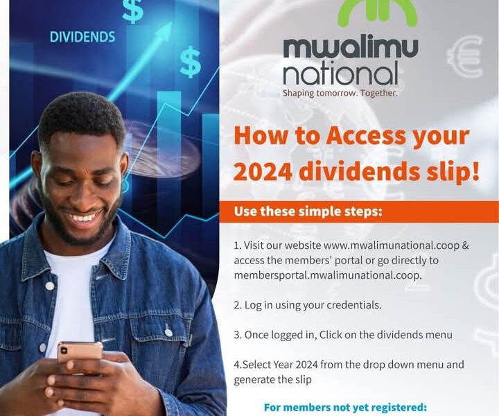 Mwalimu Sacco: Unlock Your 2024 Dividends Now! Easy Steps Revealed