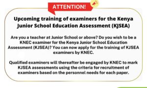 Unlock Your Future: KNEC Calls for KISEA Examiners – Apply Now!