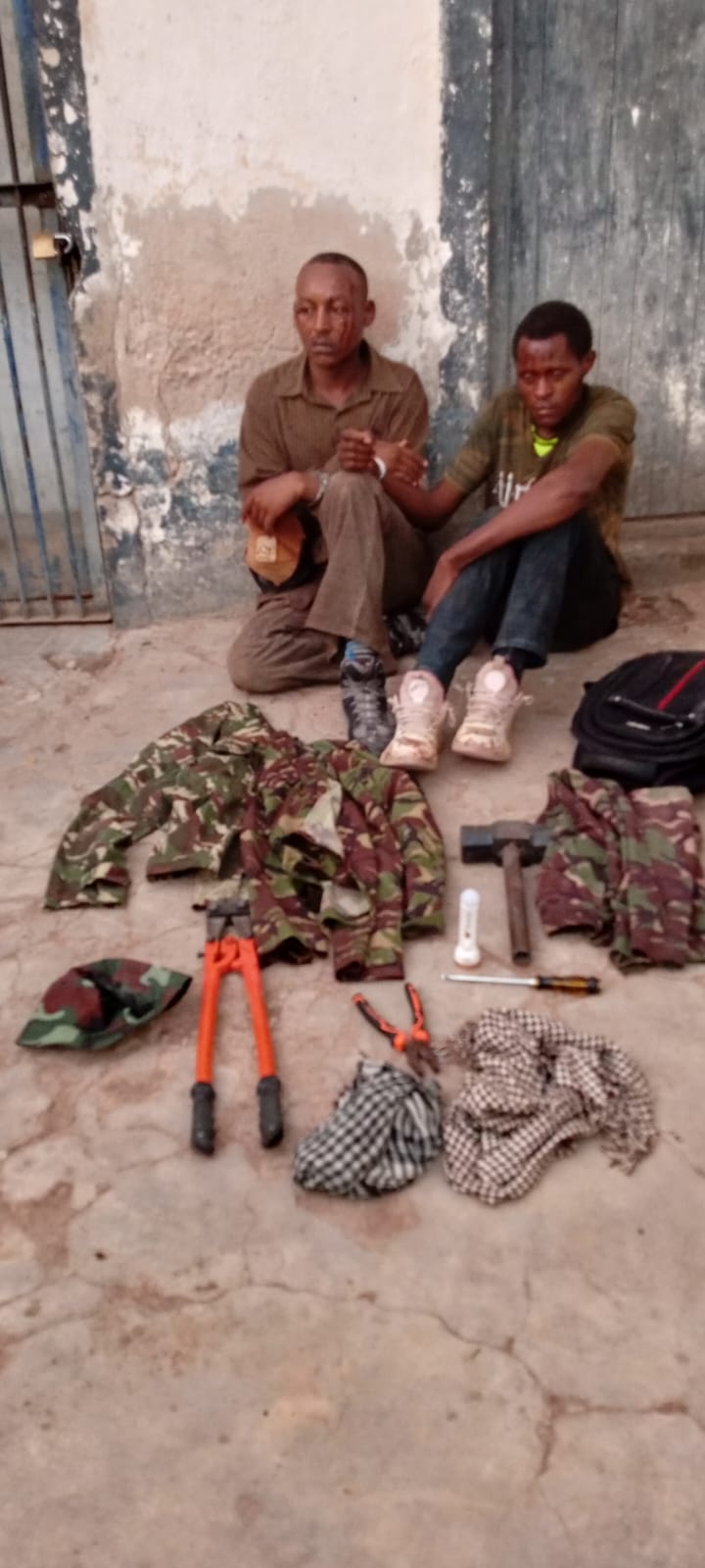 Daring Midnight Heist Foiled: Two Suspects Nabbed After Impersonating Police Officers in Wajir Robbery
