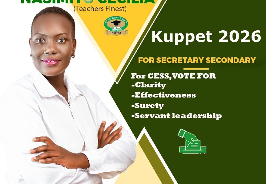 NASIMIYU CECILIA: The Game-Changer Kuppet 2026 Needs for Secondary Education – Here’s Why!