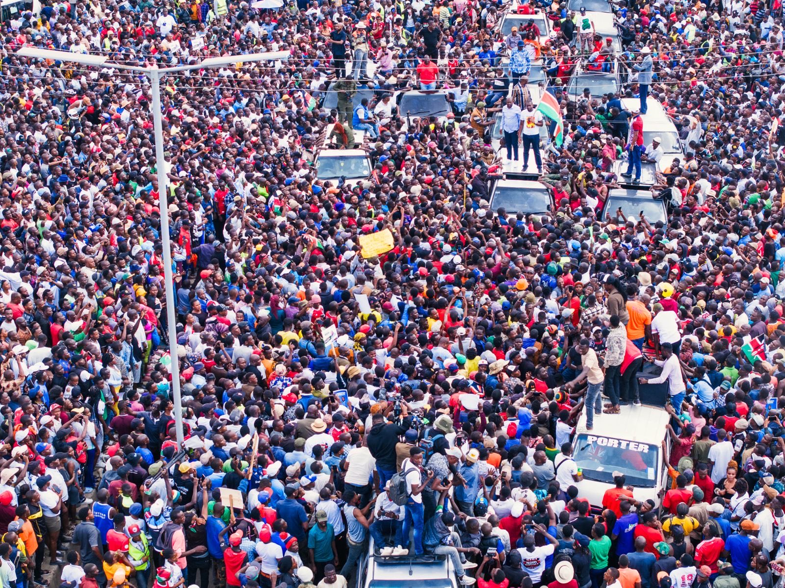 sifuna and the crowd at Kitengela on 15th feb 2026